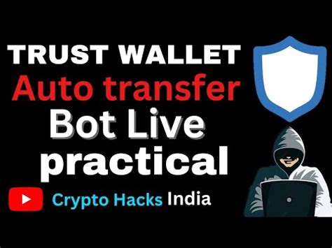 | <b>Trust</b> <b>Wallet</b> <b>Auto</b> <b>Withdrawal</b> <b>Bot</b> for TRONI offer an automated <b>trust</b> <b>wallet</b> <b>withdrawal</b> <b>bot</b> service for TRON. . Auto withdraw bot for trust wallet